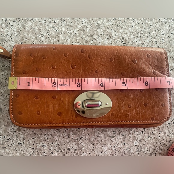Kate Spade Ostrich Wristlet - Picture 5 of 7